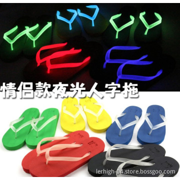 New Style EVA Men Flip Flops with Luminated Rap for 2014 (LH-105)